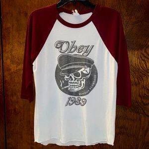 Obey Baseball Tee